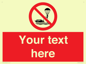 Custom No parasailing